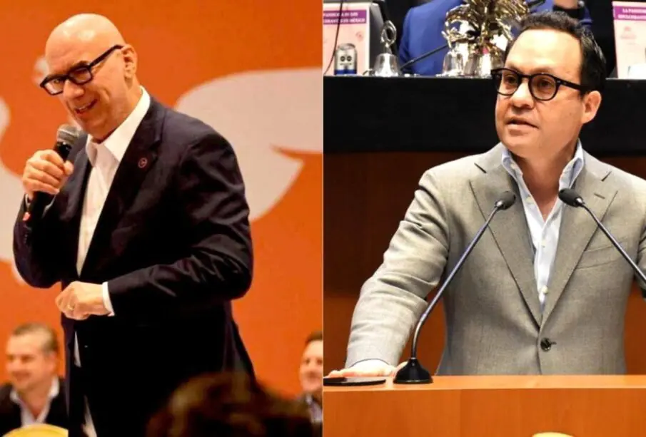Dante Delgado y Clemente Castañeda, emecistas