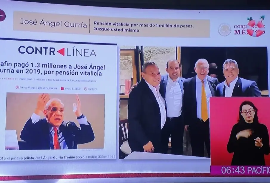 AMLO exhibe pensión "millonaria" de José Ángel Gurría