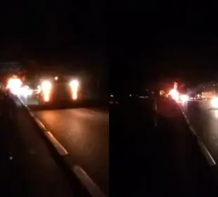 Accidente de autobús casi calcina a jornaleros