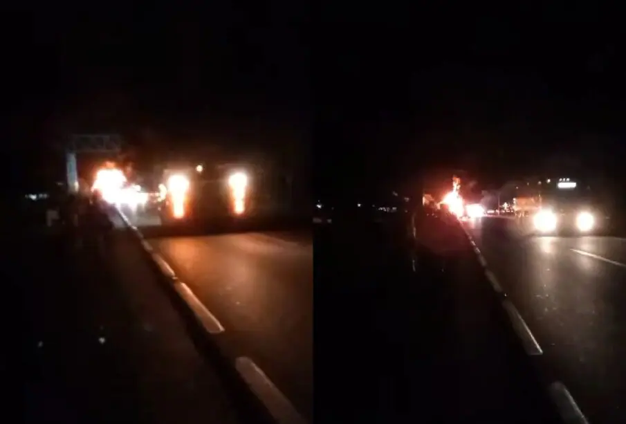 Accidente de autobús casi calcina a jornaleros