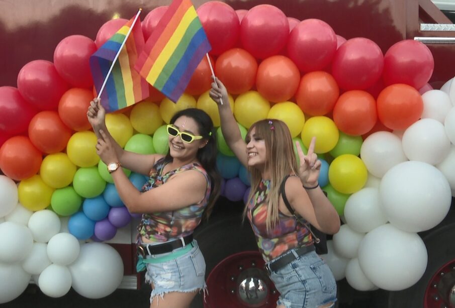 Mujeres en marcha LGBTIQ+