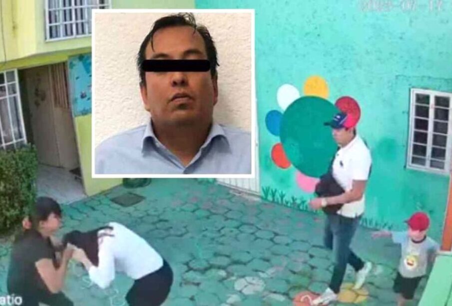 Jesús N, padre agresor contra maestra de kínder en el EDOMEX