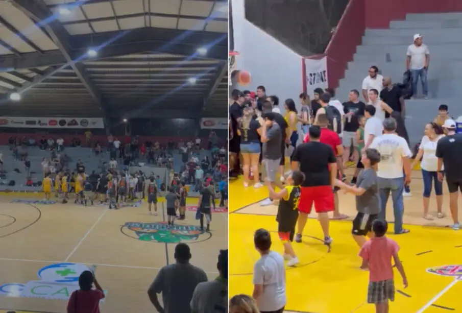 Juego de baloncesto
