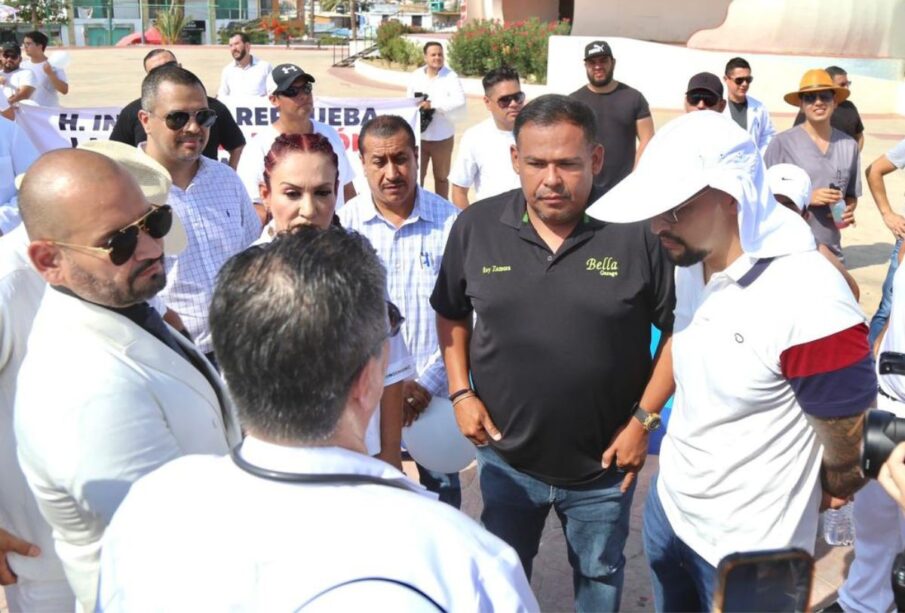 Ayuntamiento Los Cabos respaldan manifestaicones