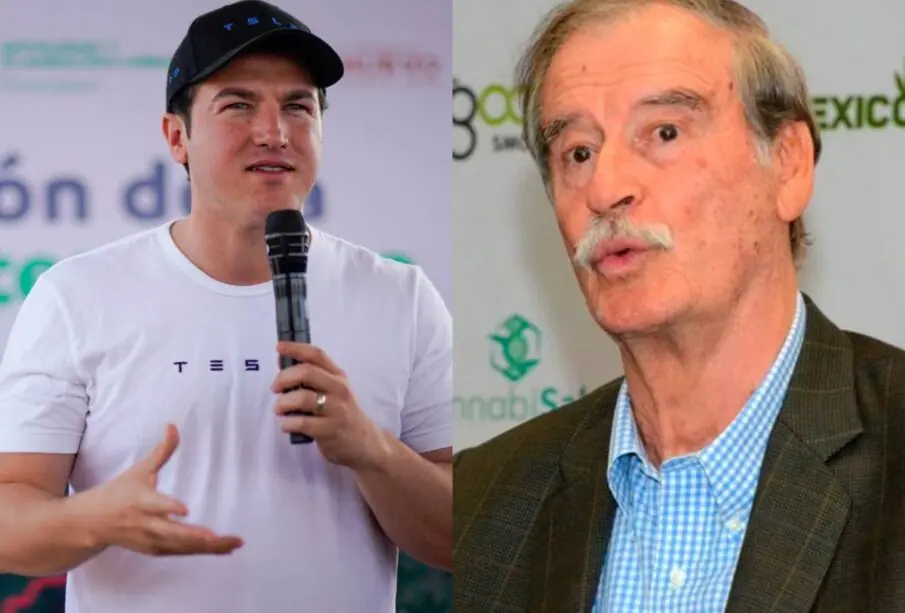 Samuel García responde a Vicente Fox tras llamarlo "tarugo"