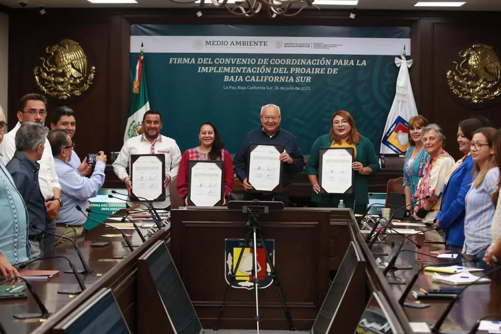 Firman Gobierno del Estado y SEMARNAT convenio de trabajo