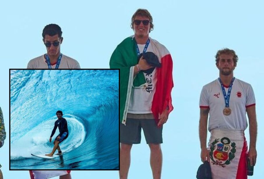 Anuncian al primer surfista mexicano en clasificar a Olímpicos