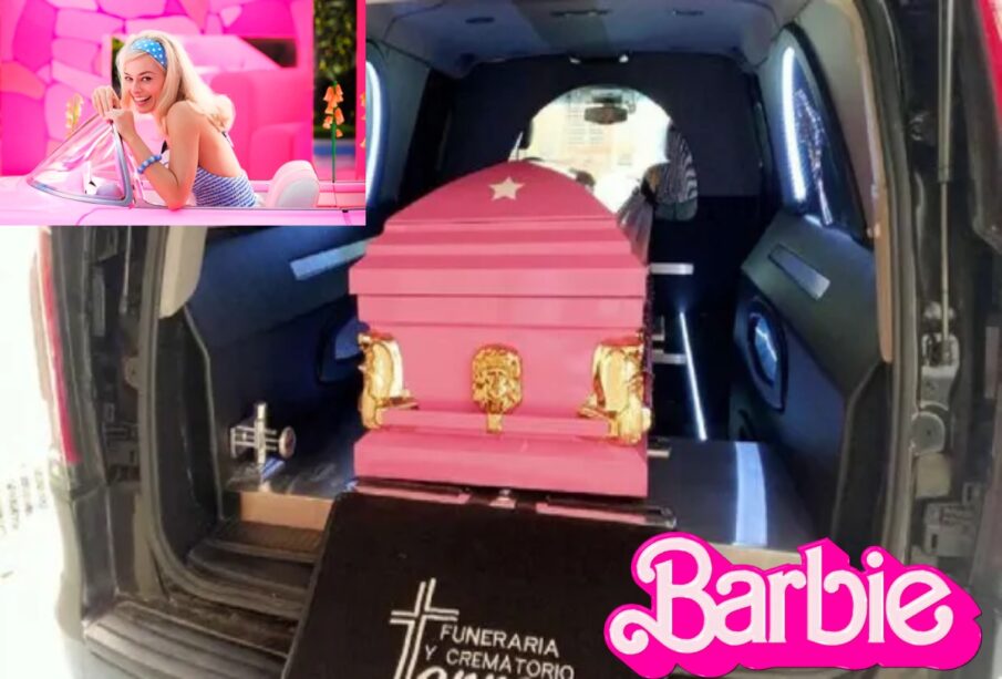 VIRAL: Funeraria vende ataúd con diseño exclusivo de Barbie