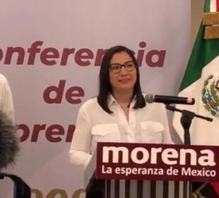 La activista política y militante de Morena, Jamile Moguel Coyoc, junto con su esposo Rafael Maldonado, fueron víctimas de un ataque a balazos