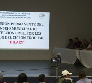Se reune Comité Municipal de Protección Civil de Los Cabos