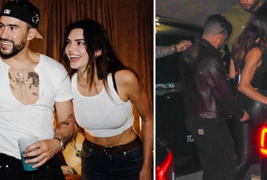 Bad Bunny y Kendall Jenner en Los Ángeles