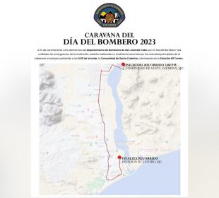 Se realizará "Caravana del Bombero"