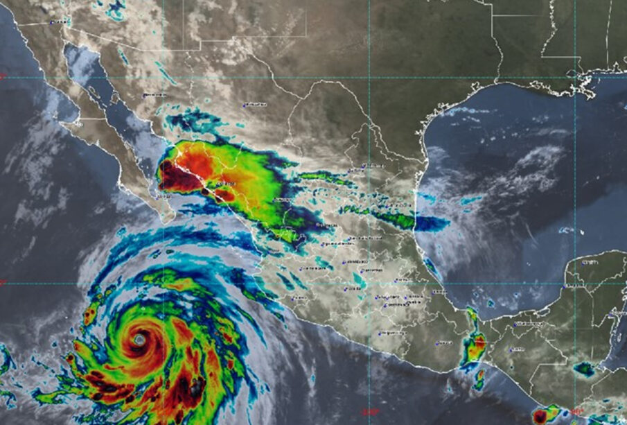 El huracán "Hilary" provocará lluvias intensas en Baja California Sur, y otros estados del país.