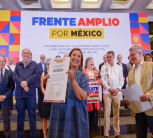 Reportan que 5 aspirantes del Frente logran 150 mil firmas