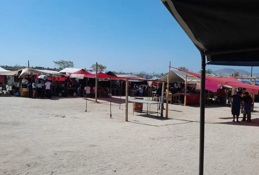 Comerciantes en San José del Cabo.