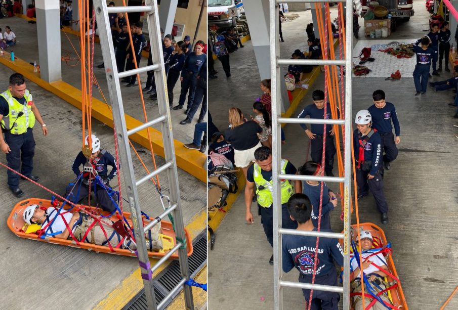 Grupo de Rescate Juvenil del Heroico Cuerpo de Bomberos de Cabo San Lucas.