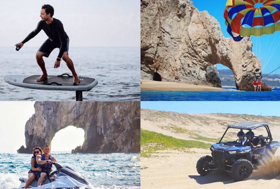 Los deportes extremos se pueden practicar en Los Cabos.