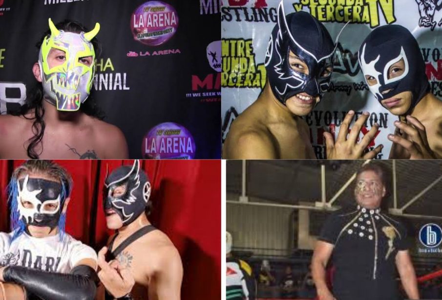 Luchadores de la lucha libre