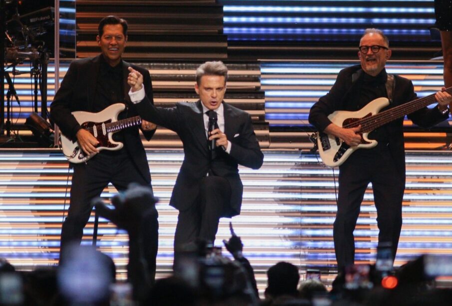 Luis Miguel en su tour 2023 en Argentina.