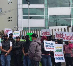 Manifestación de meseros por el caso de Iñigo Arenas