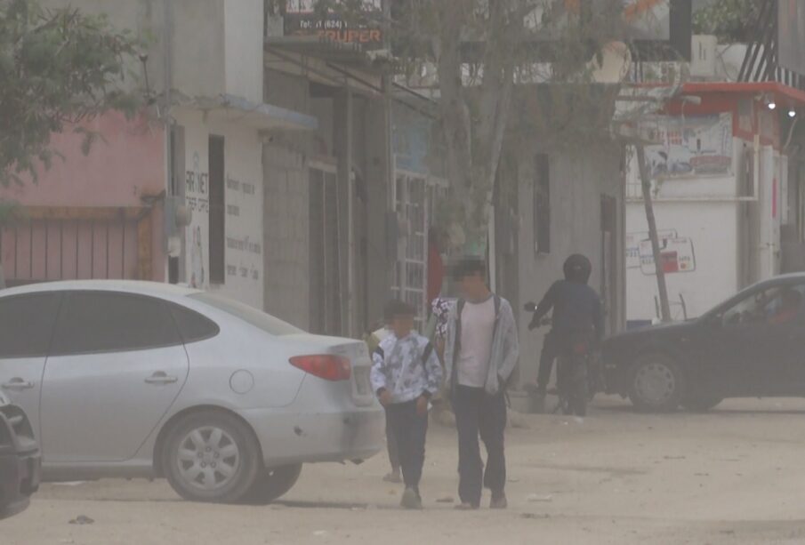 Menores de edad deambulando solos por las calles de Los Cabos.