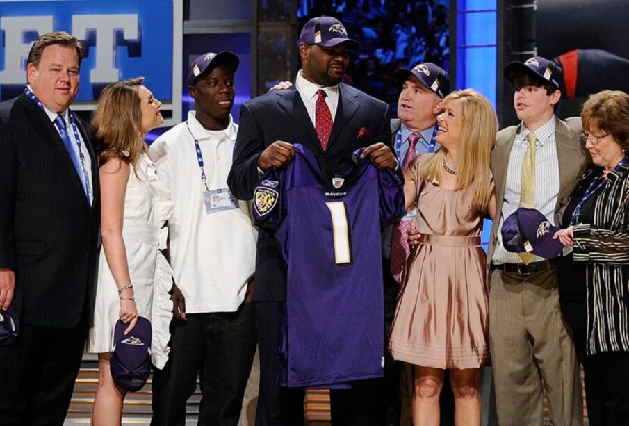 Michael Oher y familia Tuohy