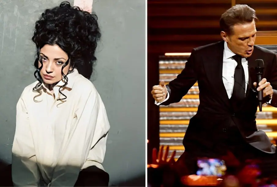 Mon Laferte y Luis Miguel