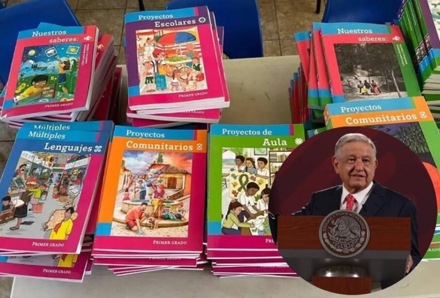 Nuevos libros de la SEP con AMLO