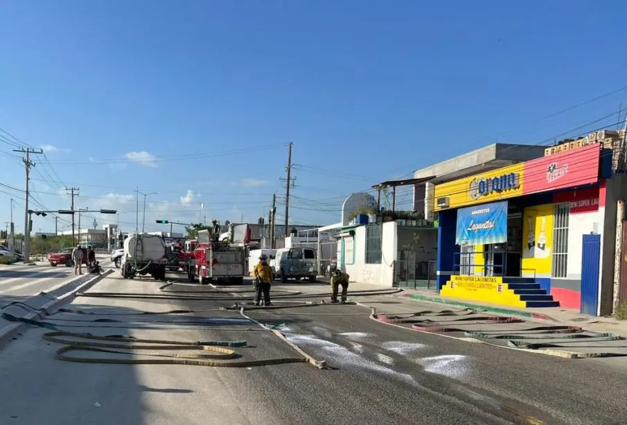 Acción oportuna evitó contaminación.