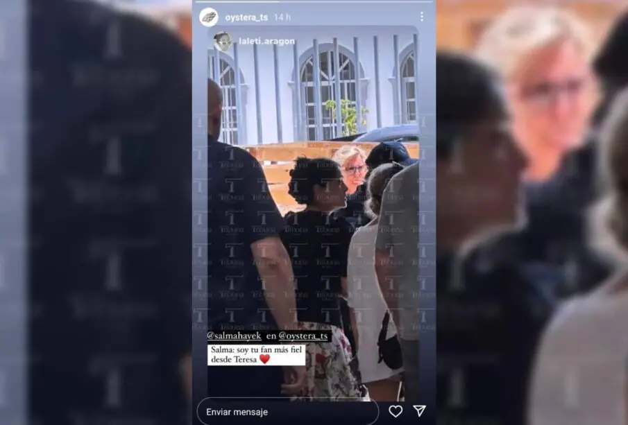 Salma Hayek en Todos Santos