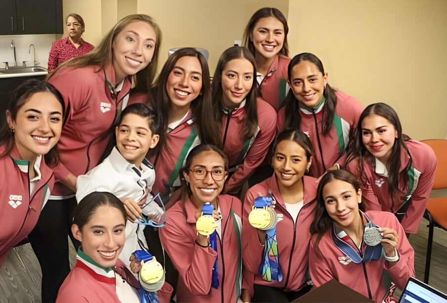 Selección Femenil de Natación Artística de México