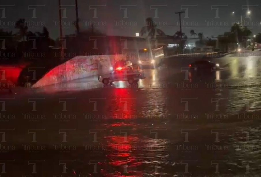 La tormenta provocó caos vial