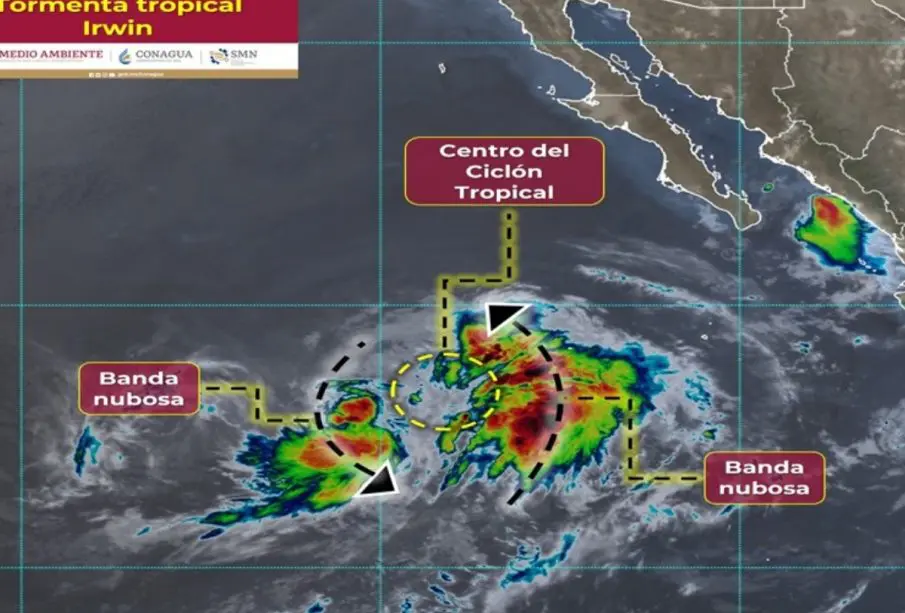 Tormenta tropical 'Irwin'