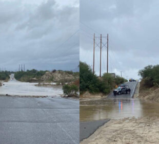 Vialidades afectadas en Los Cabos.