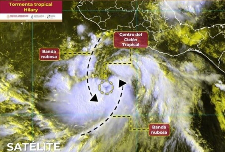 tormenta tropical Hilary