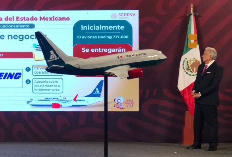 AMLO Mexicana de aviación