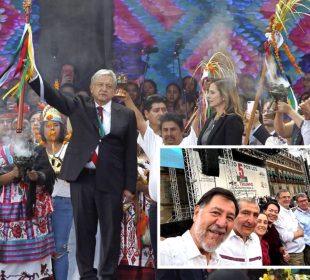 Bastón de mando a AMLO