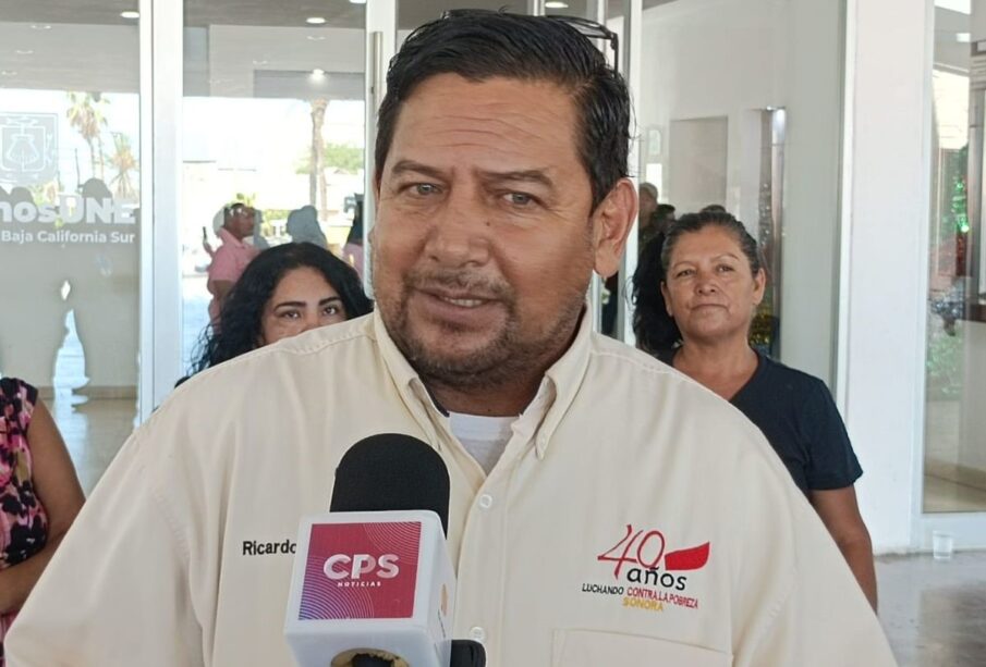 Ricardo, dirigente de los Antorchistas Campesinos en entrevista