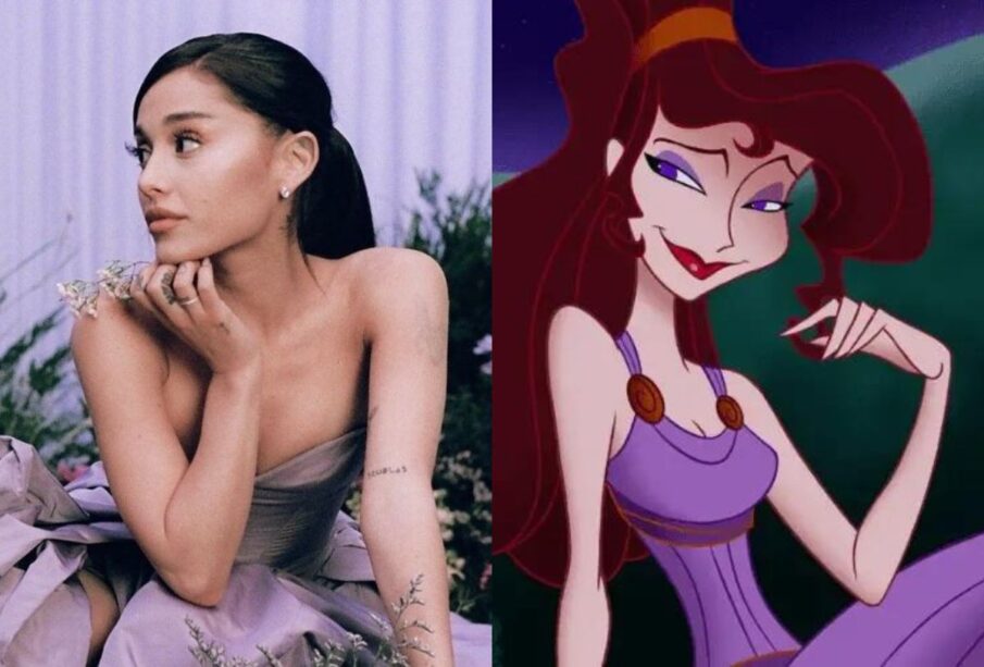 Ariana Grande y Megara