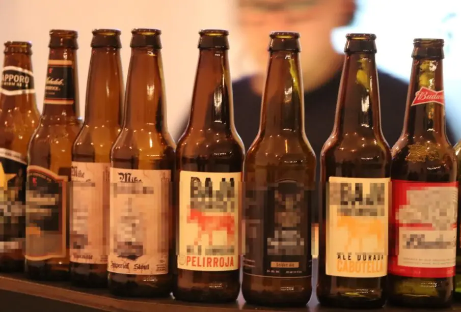 botellas de cerveza