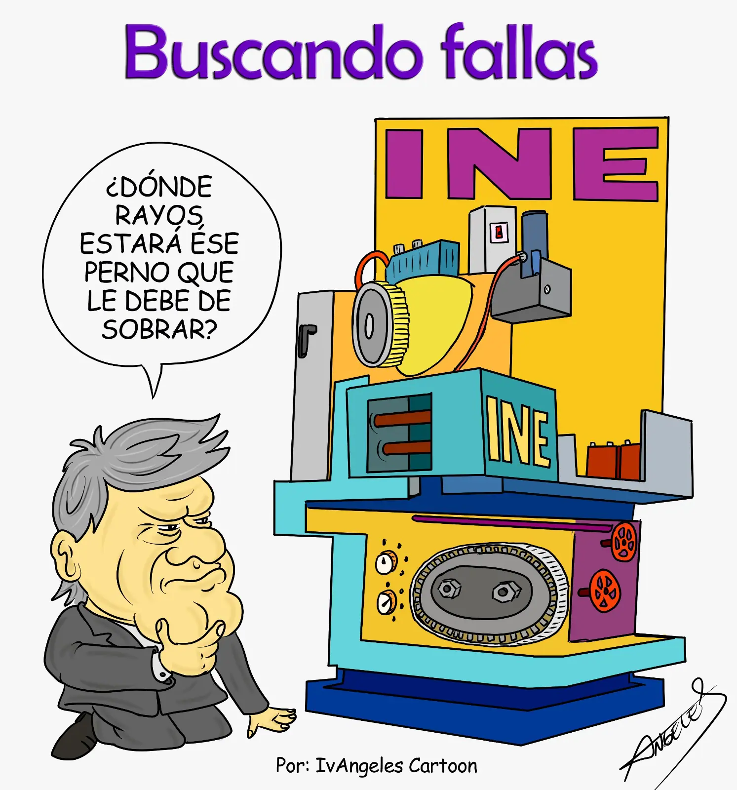 Buscando fallas AMLO