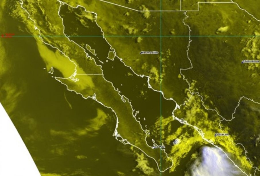 Mapa del clima en Tijuana