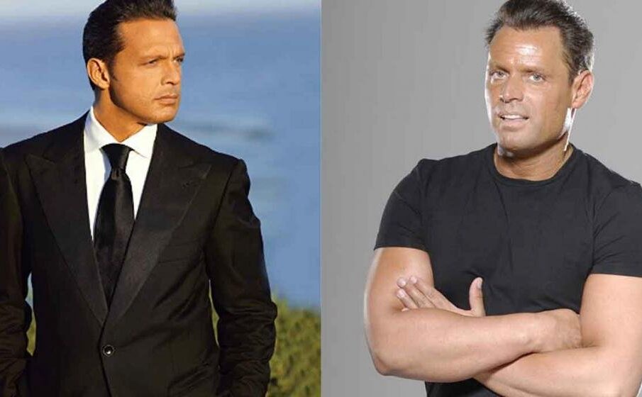 Luis Miguel y su doble Andrés Rey