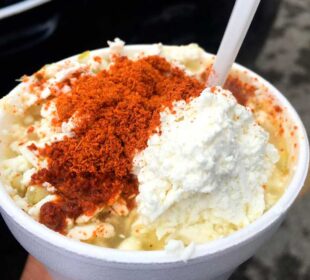 Elote en vaso