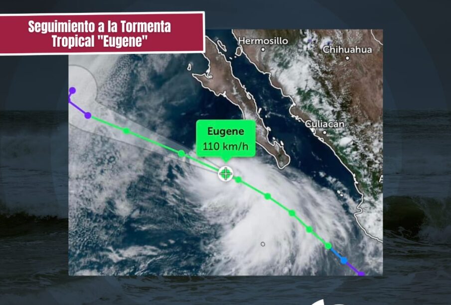 Tormenta tropical Eugene en BCS