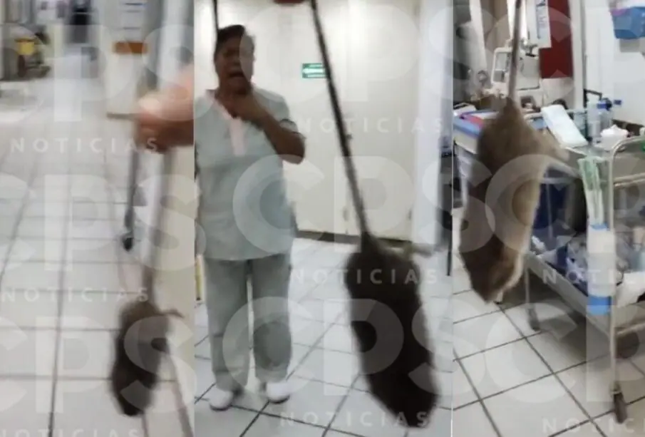 Video en el ISSSTE de Santa Rosalía