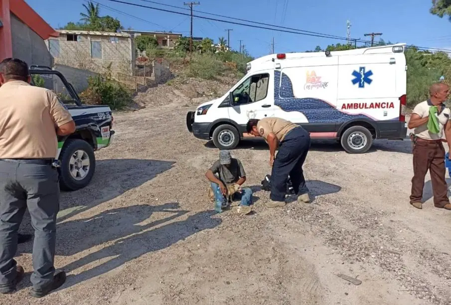 Accidente con ciclista
