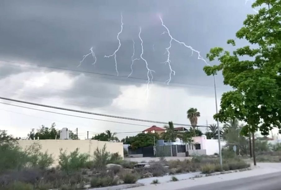 Tormentas eléctricas La Paz