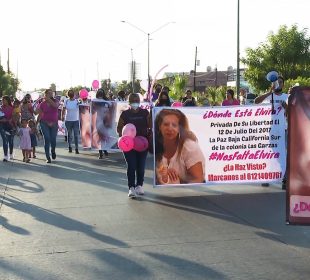 Manifestación por las víctimas de desaparición forzada