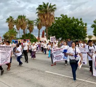 Manifestación por los desaparecidos